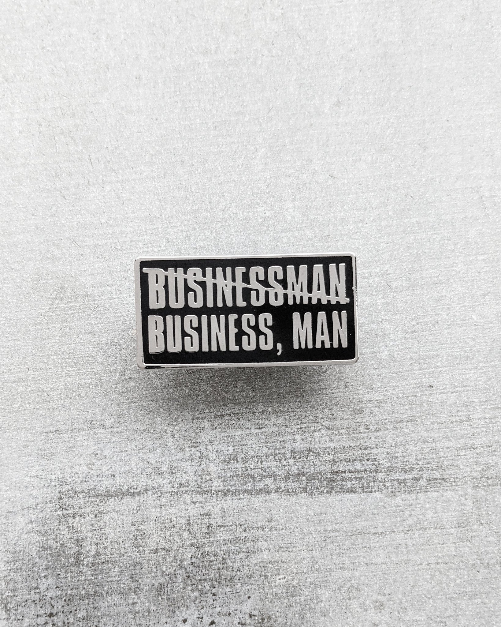All About the Commas Pin