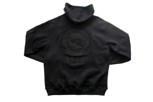 [MONOHA] / ☆ 24FW Fur hooded jumper / black FUR HOODIE, BLACK/BLACK – Lowheads