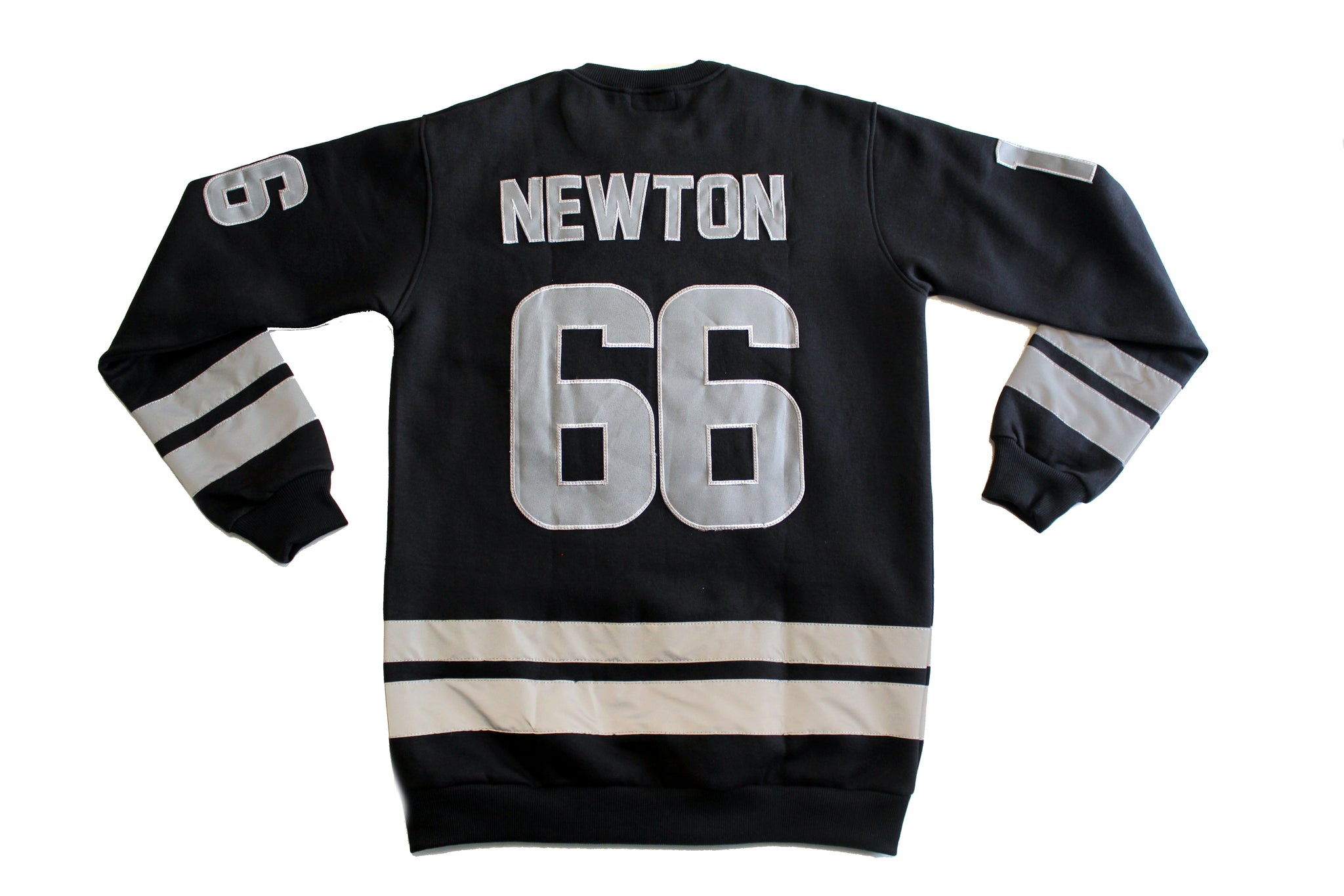 Black Panther Hockey Sweatshirt in Black w/ 3M