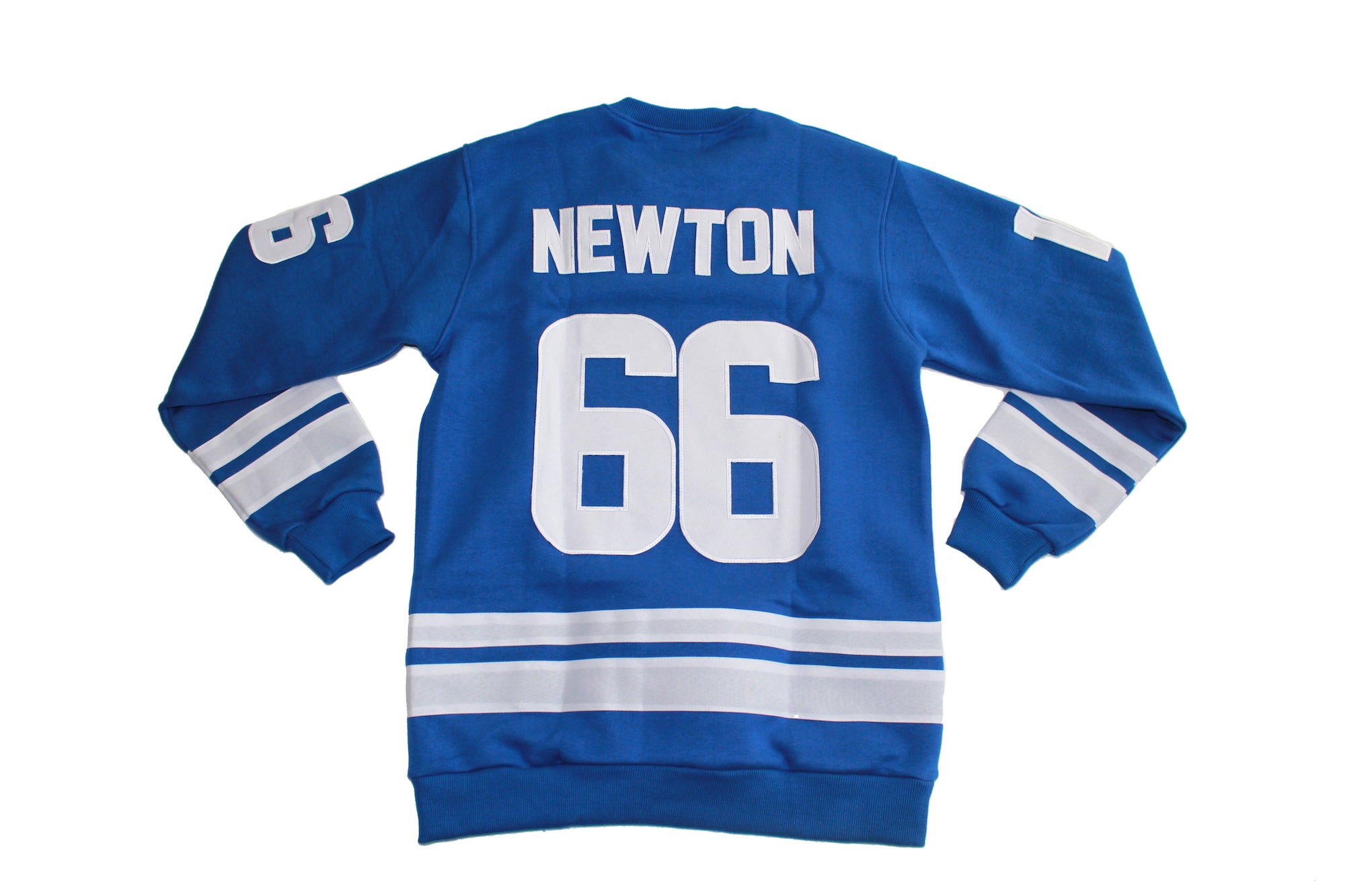 Black Panther Hockey Sweatshirt in Blue Contrast