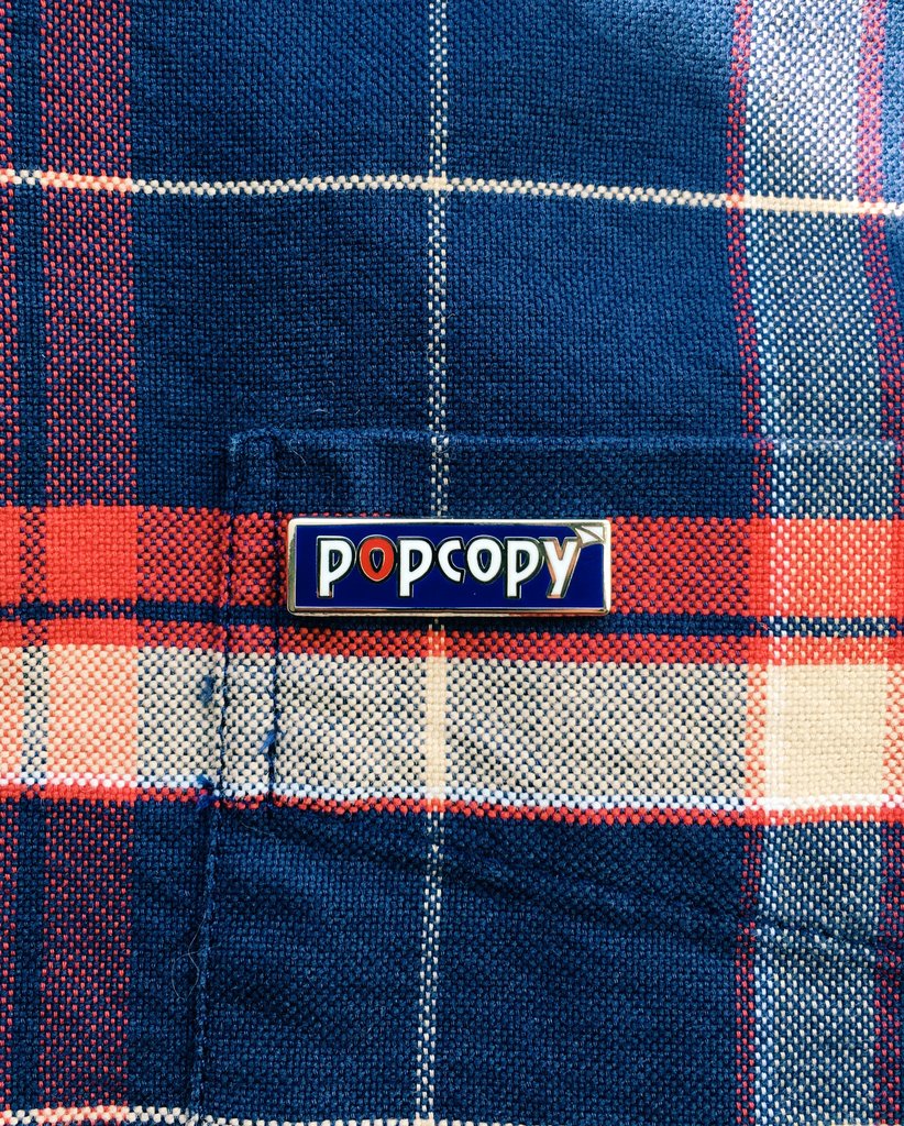 Popcopy Pin