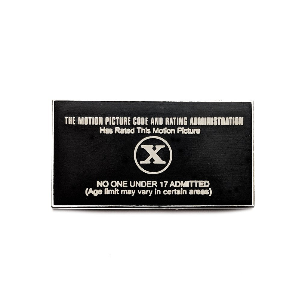 Rated X Pin