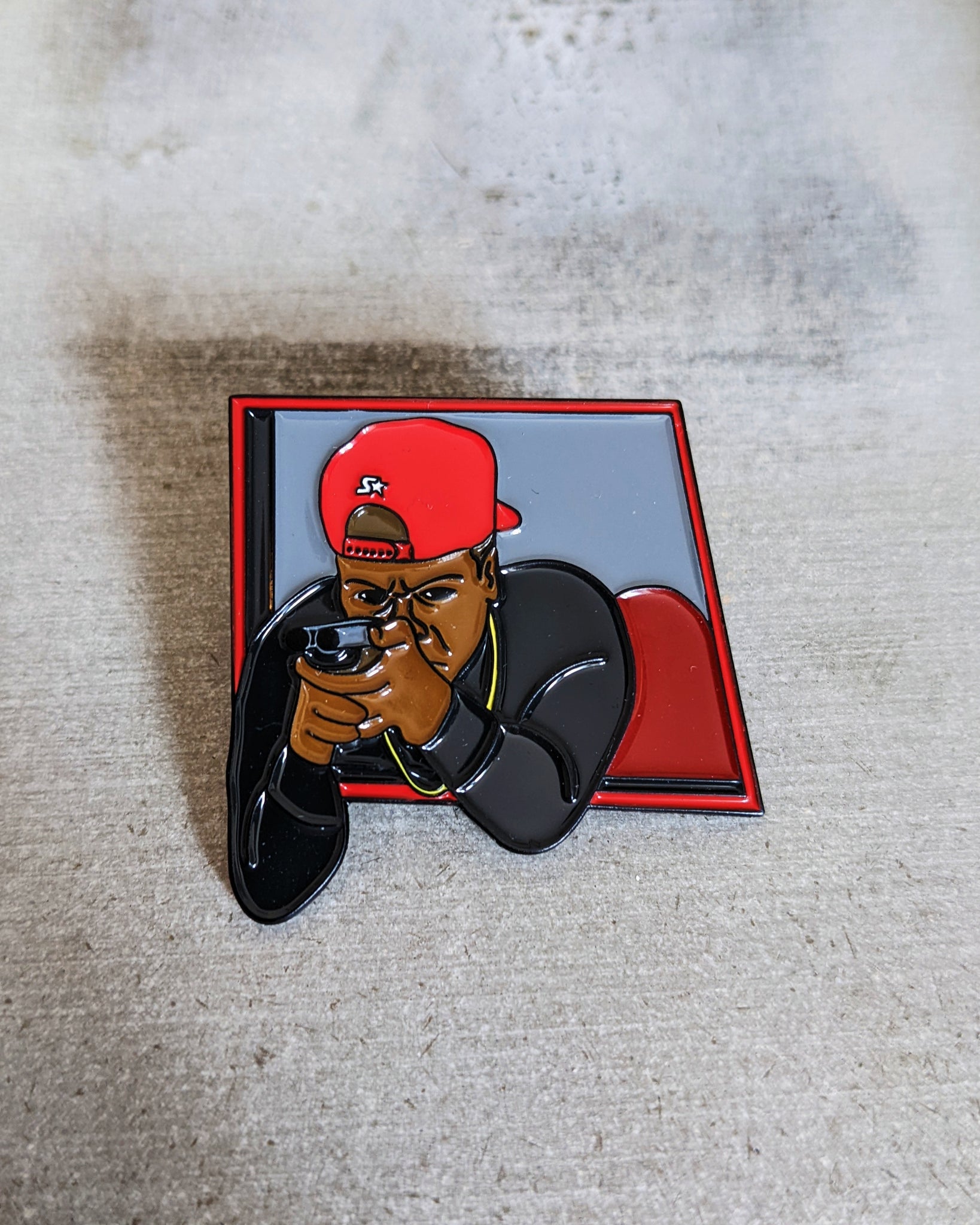 Run Ricky Run Pin