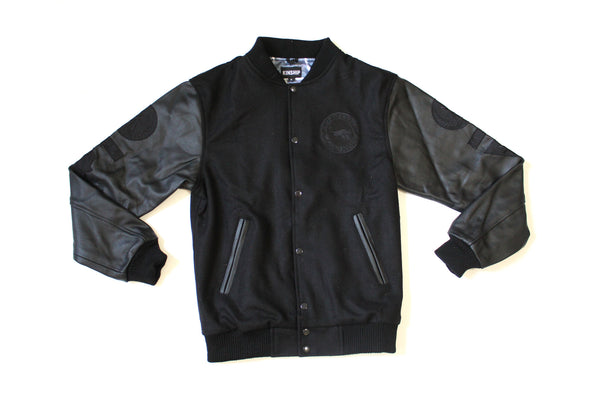 Black Panther Varsity Jacket in Mono Black – KinshipShop