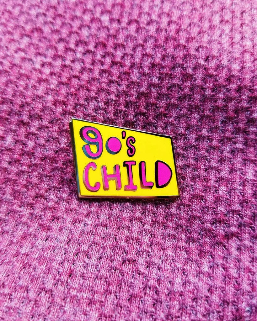 90's Child Pin