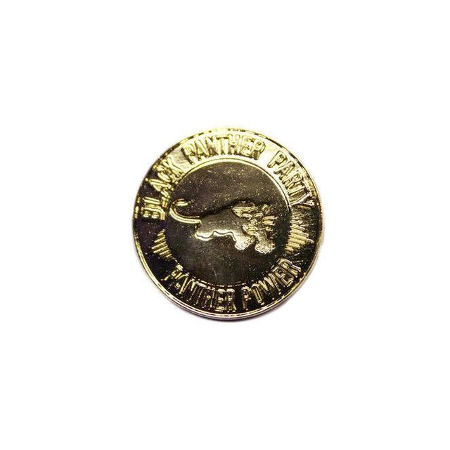 Black Panther Lapel Pin in Gold