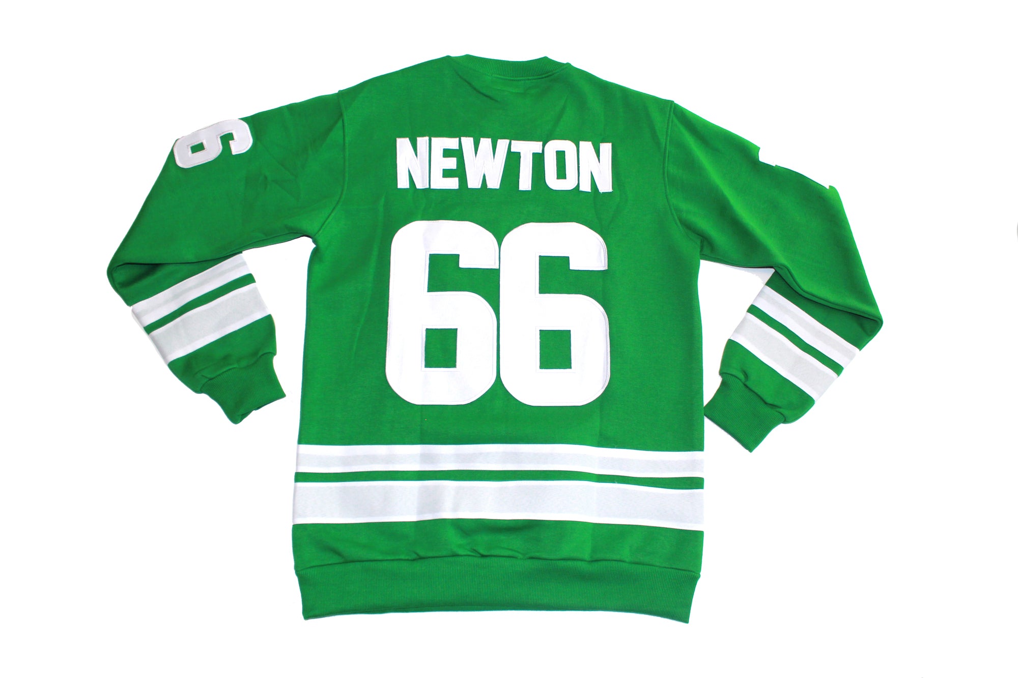 Black Panther Hockey Sweatshirt in Green Contrast