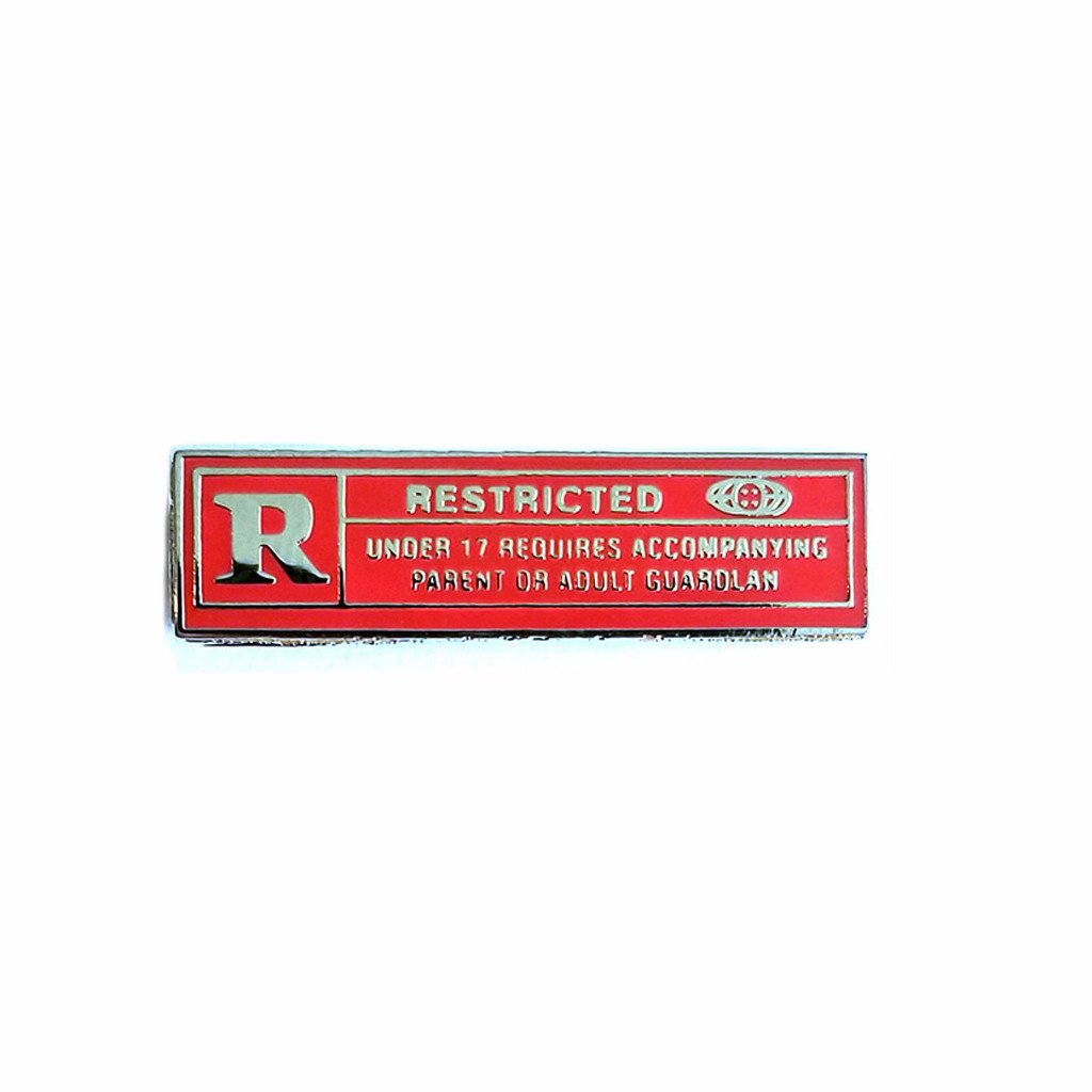 Rated R In Red Rated R Pin – KinshipShop